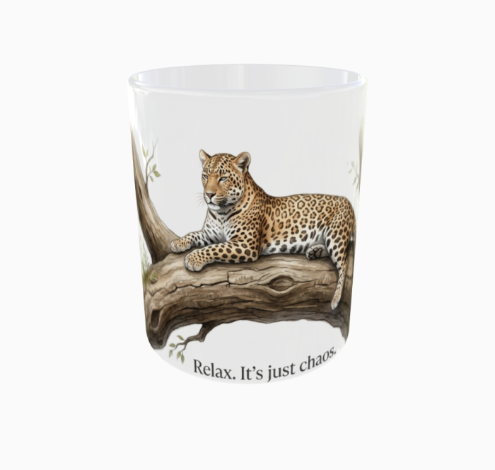 Relax. It’s Just Chaos – kubek ceramiczny | Calm Collection