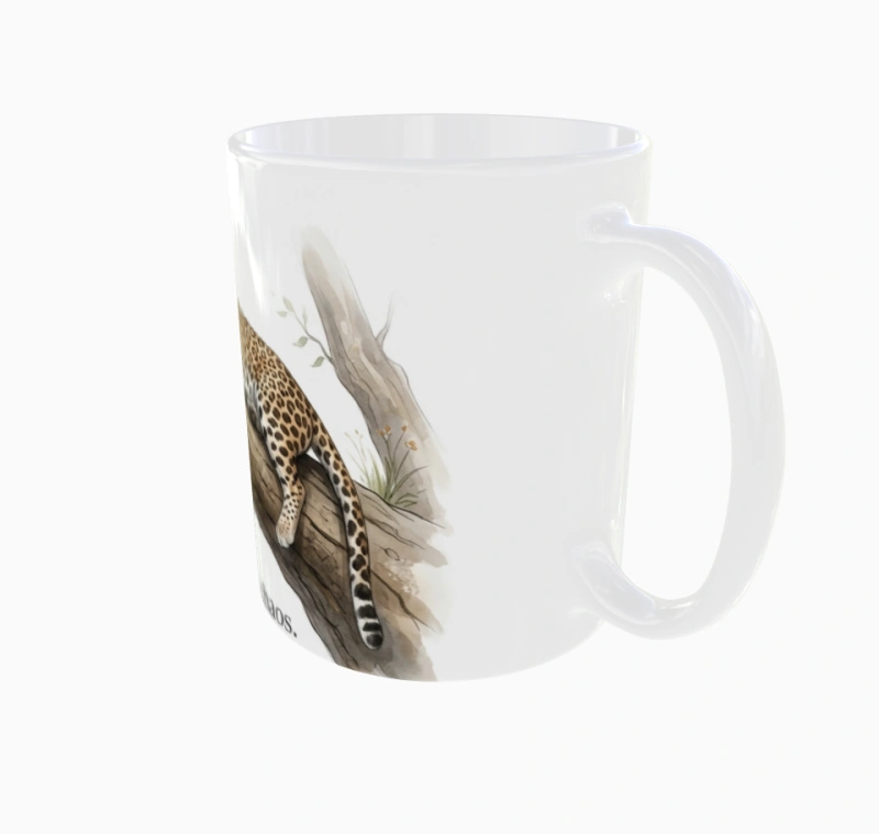 Relax. It’s Just Chaos – kubek ceramiczny, widok z lewej strony