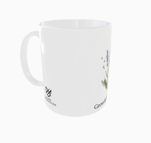 Growth Takes Time – kubek ceramiczny, widok z lewej strony