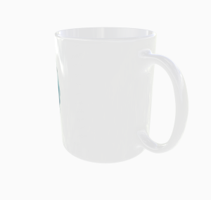 Breathe. Keep Going. – kubek ceramiczny, dodatkowe ujęcie