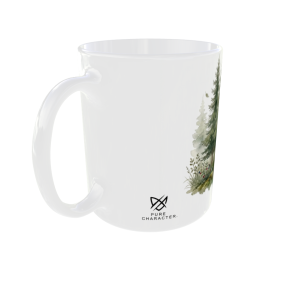 Stay Wild. Stay Calm. – kubek ceramiczny, widok z tyłu