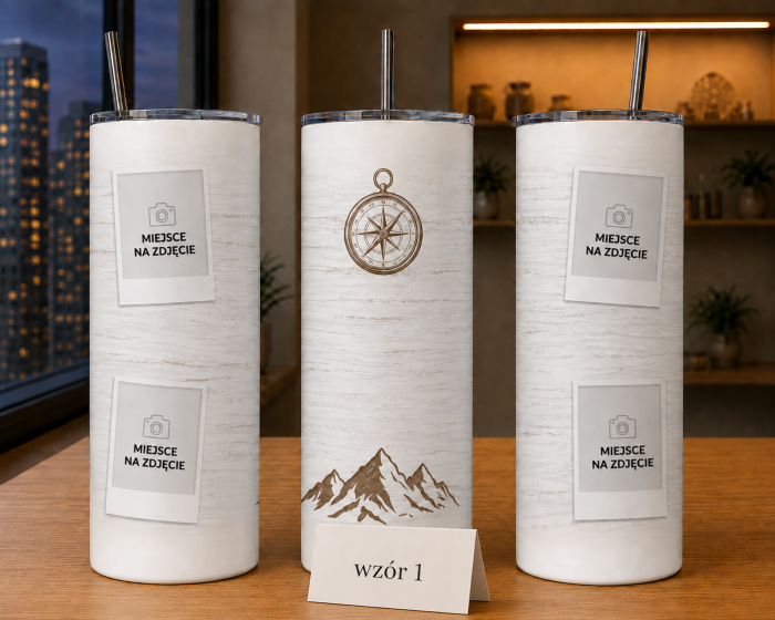 Tumbler z własną grafiką – wzór 1 do personalizacji