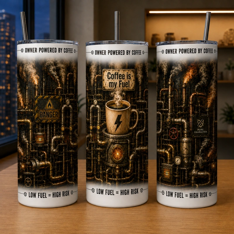 Tumbler Coffee is my Fuel – 591 ml