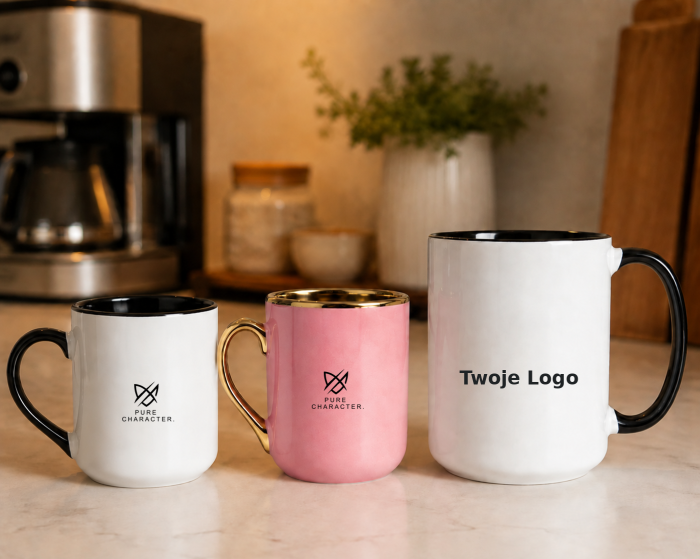 Personalizowane kubki firmowe z logo – przykładowa realizacja