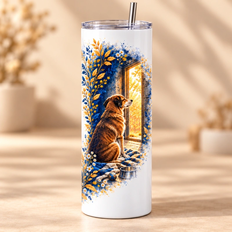 Biały tumbler z czekającym psem-7.png